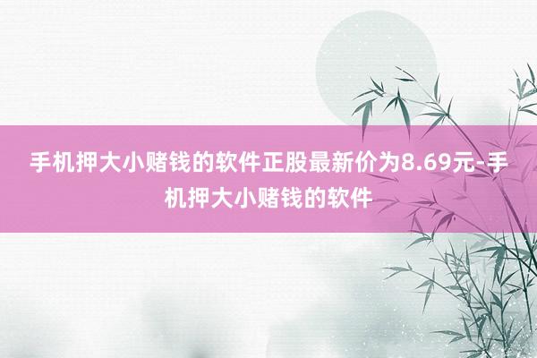 手机押大小赌钱的软件正股最新价为8.69元-手机押大小赌钱的软件