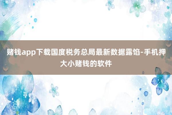赌钱app下载国度税务总局最新数据露馅-手机押大小赌钱的软件