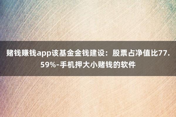赌钱赚钱app该基金金钱建设：股票占净值比77.59%-手机押大小赌钱的软件