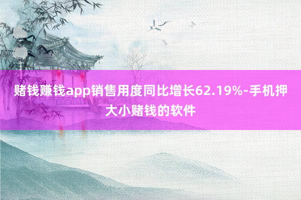 赌钱赚钱app销售用度同比增长62.19%-手机押大小赌钱的软件